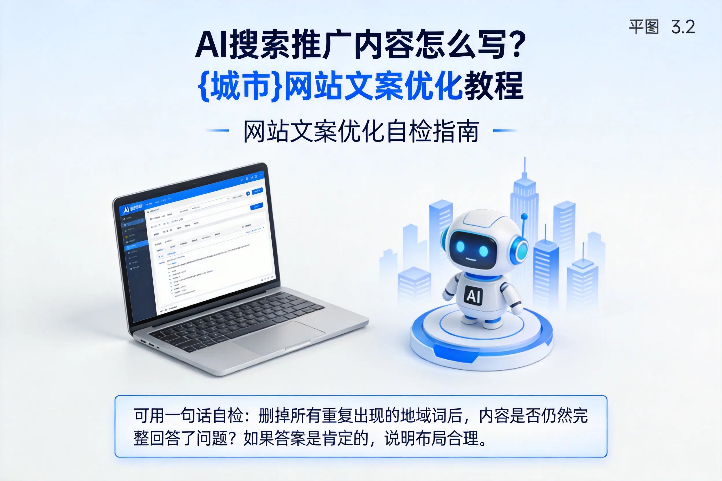 AI搜索推广内容怎么写?肇庆网站文案优化教程