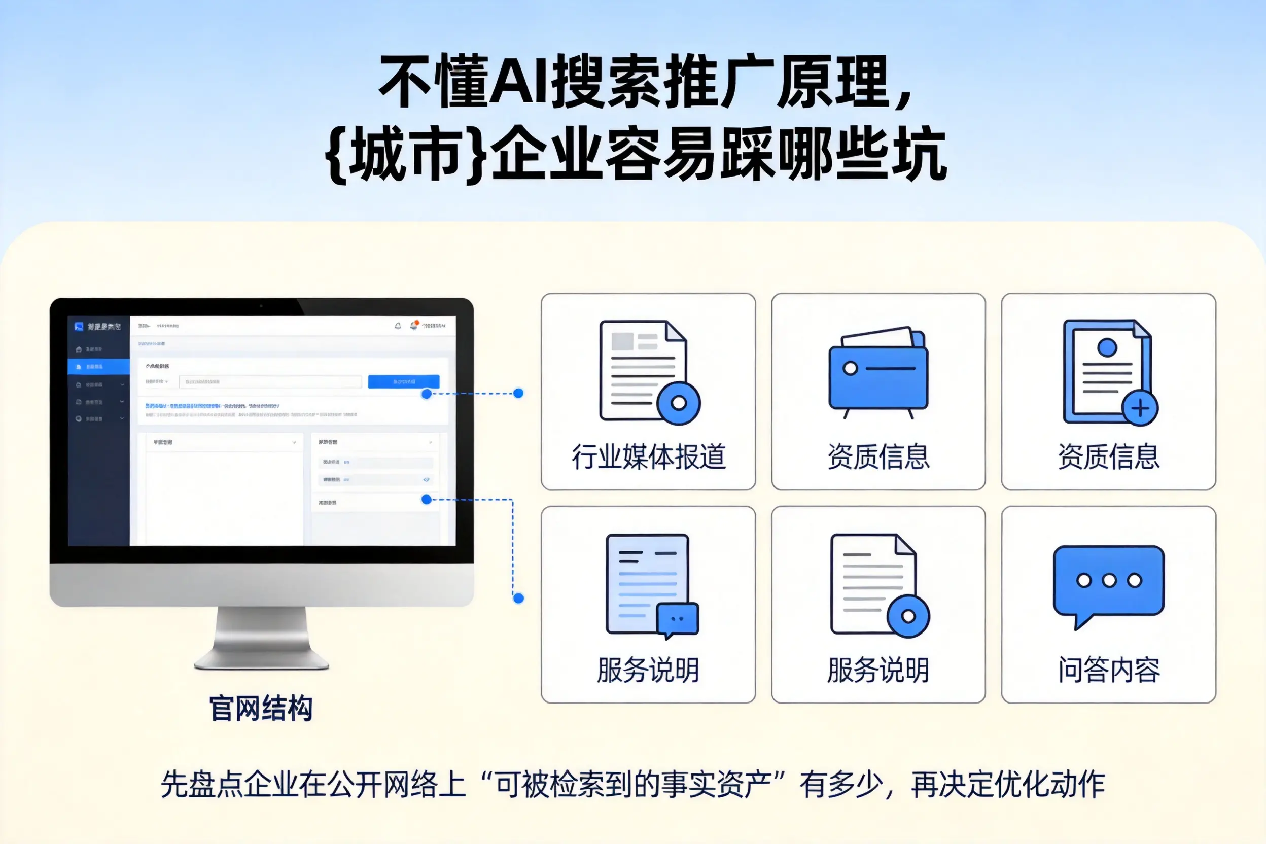 不懂AI搜索推广原理，肇庆企业容易踩哪些坑