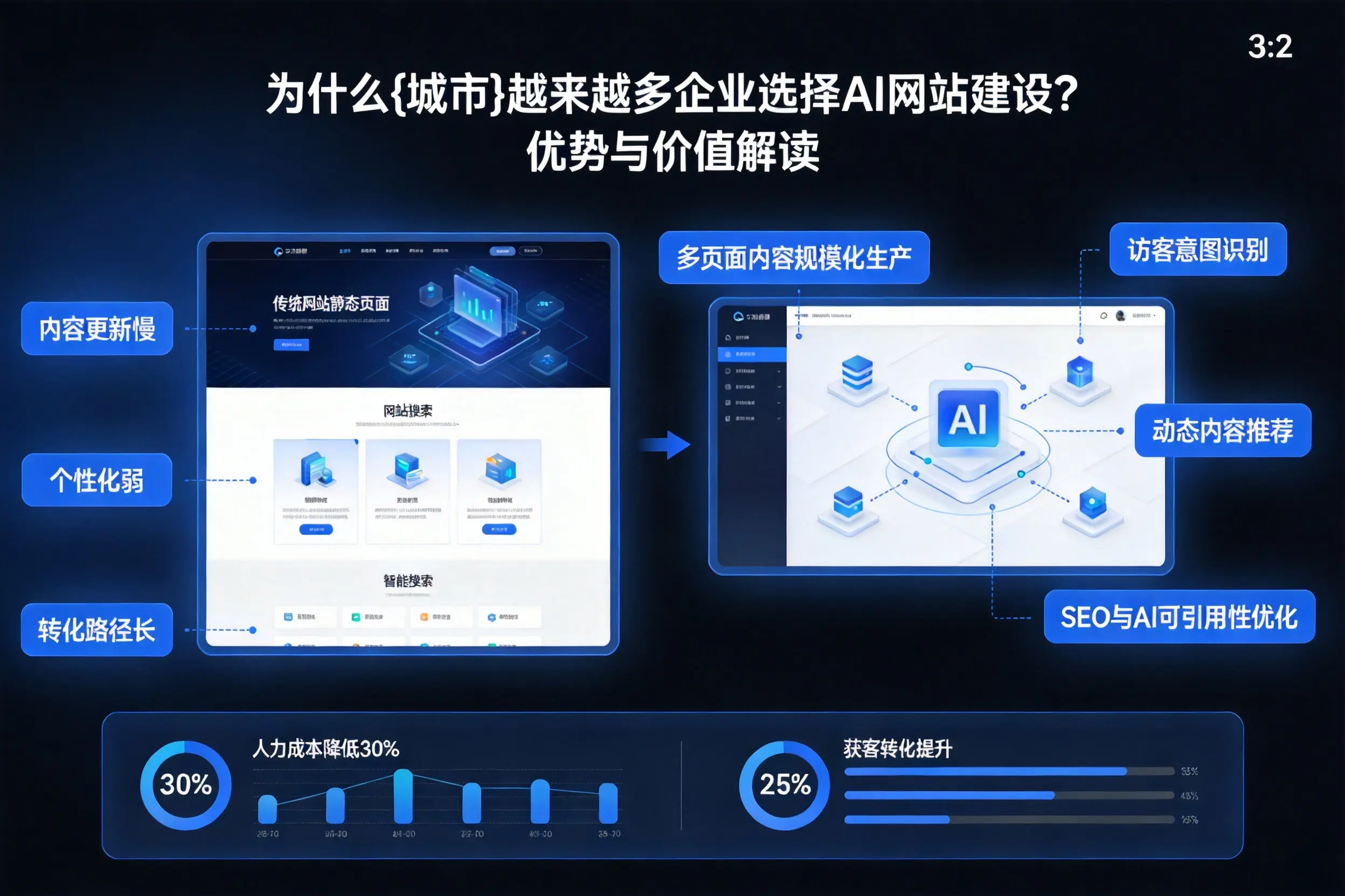 为什么肇庆越来越多企业选择AI网站建设？优势与价值解读