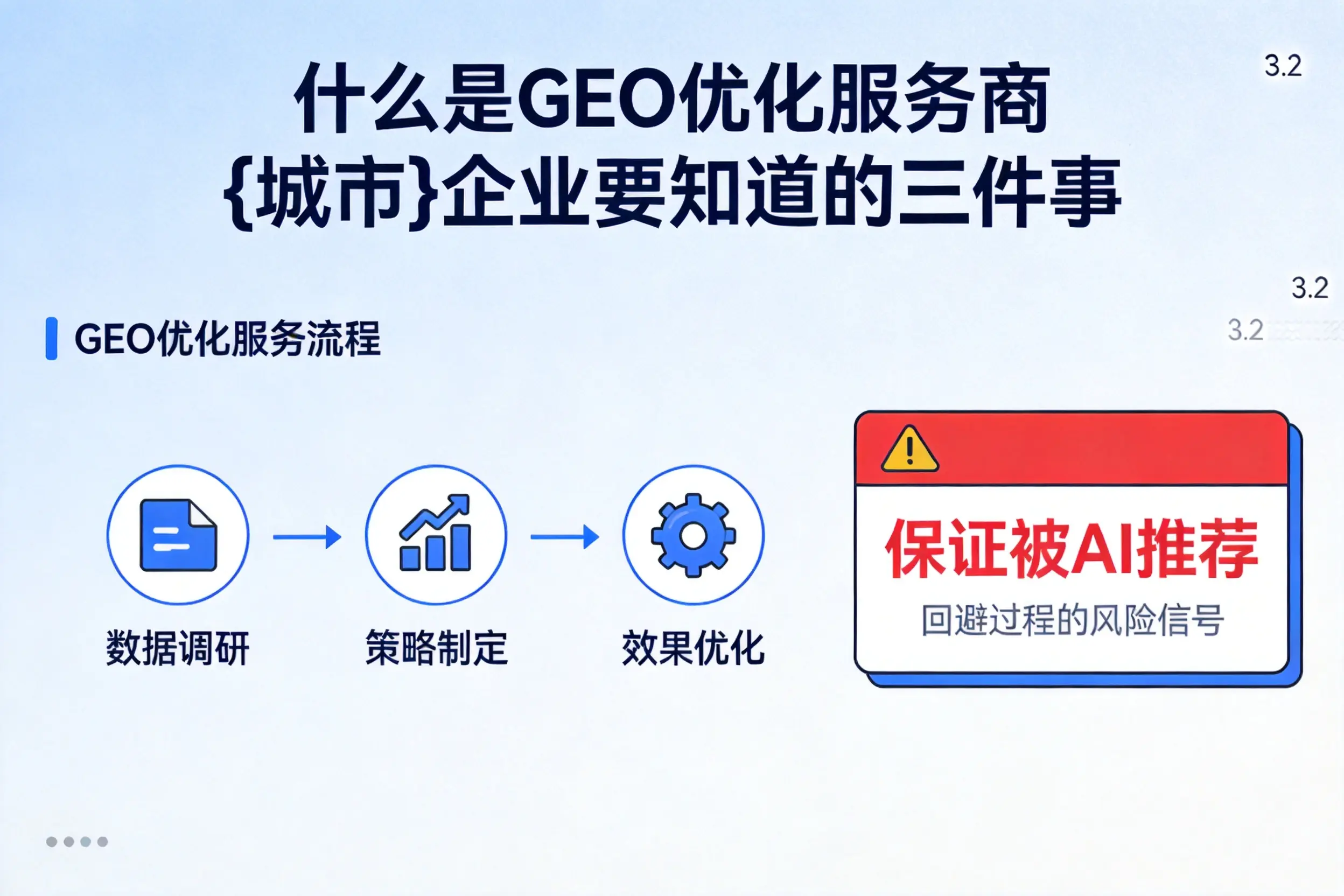 什么是GEO优化服务商肇庆企业要知道的三件事